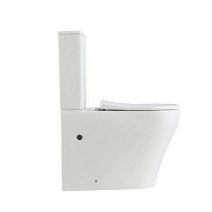 Унітаз підлоговий Qtap Virgo Ultra Quiet сидіння Slim Duroplast Soft-close Quick relase білий. Photo 2