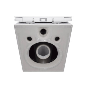Унитаз подвесной Qtap Jay Ultra Quiet с сиденьем Slim Duroplast Soft-close Quick relase белый. Photo 3