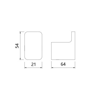 Гачок ASIGNATURA Unique Чорний. Photo 2
