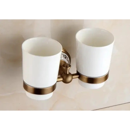 Стакан для зубних щіток DB035 Deco бронза