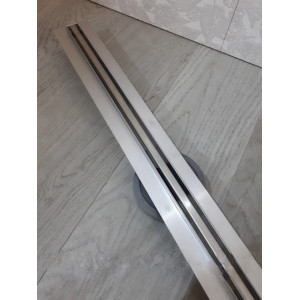 Трап для душу з нержавійки лінійний REA PRO SLIM 900 мм. Photo 2