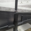 Смеситель для кухни с подключением фильтрованной воды Kern 2094 c силиконовым изливом Черный матовый