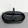Умывальник накладной VBI TERNI Black Matt черный