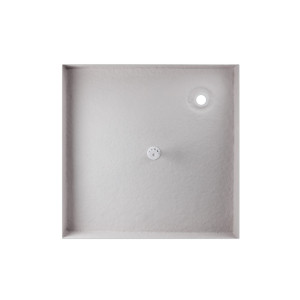 Душовий піддон Lidz Mazur 90x90 білий. Photo 3