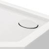 Душовий піддон Qtap Diamond 100x100 білий