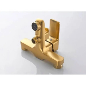 Смеситель для ванны Lamber 32808Y матовое золото. Photo 3