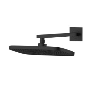 Душова система прихованого монтажу Qtap Gemini Black Matt чорна. Photo 3