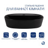 Умывальник накладной Qtap Scorpio 500x380x120 мм черный