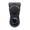 Унитаз напольный Qtap Scorpio Ultra Quiet 660x360x855 мм черный матовый