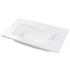 Умивальник врізний під стільницю Fancy Marble Josefine 700 білий