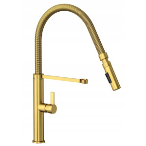 Смеситель для кухни Granitan Fuss Gold золото. Photo 2