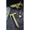 Смеситель для биде скрытого монтажа Hans 002-A Inner Brushed Gold матовое золото