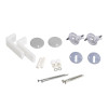 Унитаз напольный Qtap Kalao Rimless сиденье Slim Duroplast Soft-close Quick relase белый