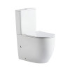 Унитаз напольный Qtap Robin New Ultra Quiet сиденье Slim Duroplast Soft-close Quick relase белый