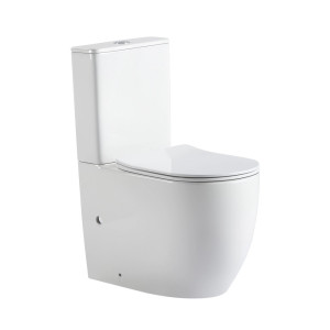 Унітаз підлоговий Qtap Robin New Ultra Quiet сидіння Slim Duroplast Soft-close Quick relase білий