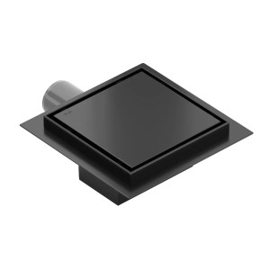 Трап для душу Mexen Flat 15х15 Black чорний. Photo 3