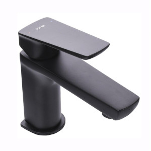 Смеситель для умывальника TOPAZ LEXI TL 21201-H57-BL Черный матовый. Photo 2