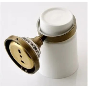Стакан для зубних щіток DB034 Deco бронза. Photo 3