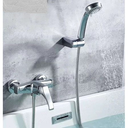 Смеситель для ванны Lamber 1047 хром