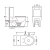 Унитаз напольный Qtap Grand Ultra Quiet сиденье Slim Duroplast Soft-close Quick relase белый