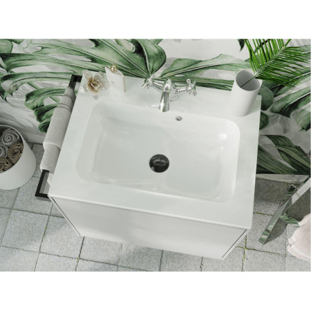Умивальник врізний під стільницю DELLA 600 білий
