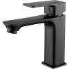 Смеситель для раковины Lamber 21088В черный матовый