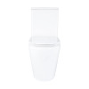 Унитаз напольный Qtap Dove Rimless сиденье Slim Duroplast Soft-close Quick relase белый