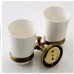 Стакан для зубних щіток DB035 Deco бронза. Photo 2