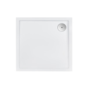 Душовий піддон Qtap Tern 80x80 білий. Photo 2