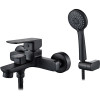 Смеситель для ванны Lamber 32808В черный матовый