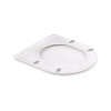 Унитаз напольный Qtap Swan с сиденьем Slim Duroplast Soft-close Quick relase белый