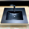 Умывальник врезной VBI FERRARA 60 BLACK MATT черный