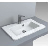 Умывальник врезной под столешницу Fancy Marble Annabelle 600 белый