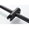 Стійка для душу Lamber 955-8 Чорна матова