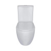 Унитаз напольный Qtap Robin Ultra Quiet сиденье Slim Duroplast Soft-close Quick relase белый