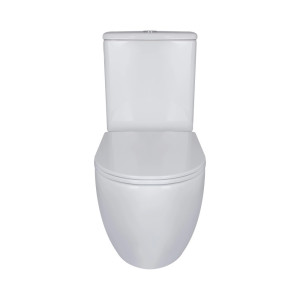Унітаз підлоговий Qtap Robin Ultra Quiet сидіння Slim Duroplast Soft-close Quick relase білий. Photo 3
