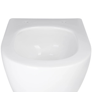 Унітаз підвісний Qtap Jay Ultra Quiet з сидінням Slim Duroplast Soft-close Quick relase білий. Photo 3