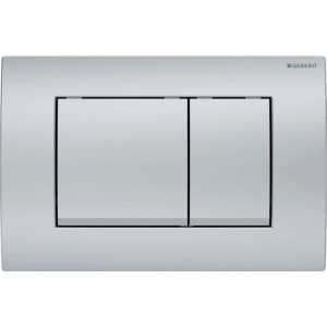 Змивна клавіша GEBERIT DELTA30 хром мат