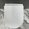 Унитаз подвесной VBI Vulcano White soft-close дюропласт