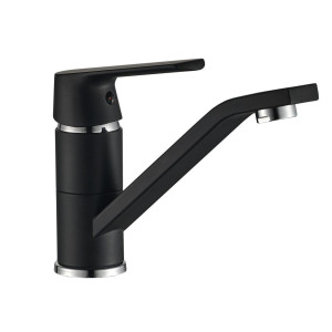 Змішувач для раковини Globus Lux Laguna GLA-0203MQ-10-BB чорний