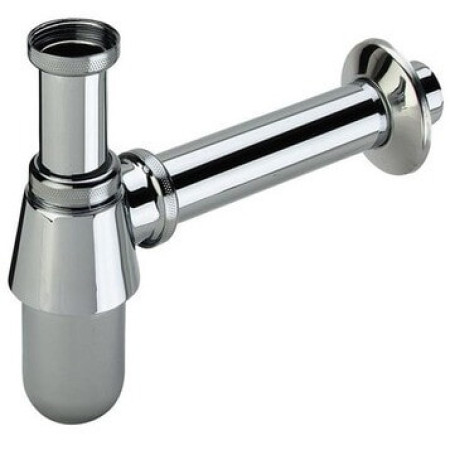 Сифон для раковины хромированный Lamber 34RTY без горловины.