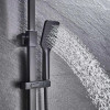 Душова система зі змішувачем для ванни Lamber 188 BLACK чорна