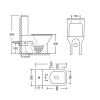 Унитаз напольный Qtap Aries Rimless сиденье Slim Duroplast Soft-close Quick relase белый