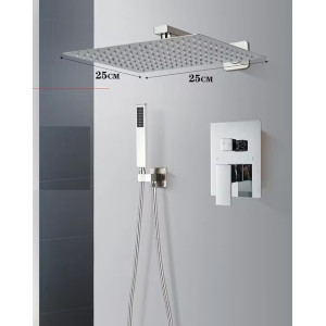 Душова система прихованого монтажу Lamber 108958 Хром. Photo 2