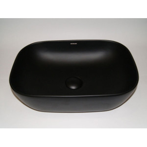 Умивальник (накладний) NEWARC Life 45 чорний матовий. Photo 2