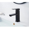 Смеситель для раковины Lamber 11456B черный матовый