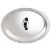 Душевая система Qtap Sloup Chrome на три потребителя с полкой хром