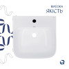 Умывальник напольный Qtap Crow 445x420x840 мм