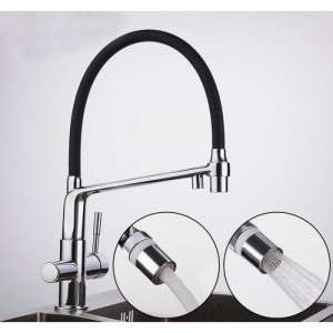 Смеситель с подключением фильтрованной воды  G 44398 Хром. Photo 2