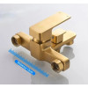 Смеситель для ванны Lamber 32808Y матовое золото